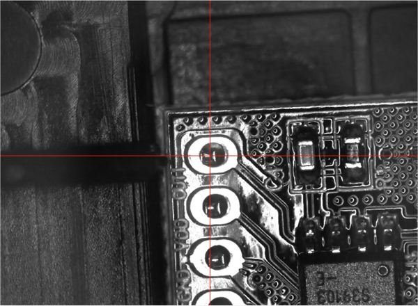 CCD同軸機器視覺定位成像圖片 CCD同軸機器視覺定位成像圖片